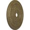 Ekena Millwork Cole Medallion (Canopies up to 9 1/8"), 25 3/8"OD x 3 3/8"ID x 1 3/8"P, Mississippi Mud Crackle CM25COMMC - alternate 5